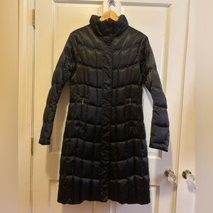 Spyder Women's Long Black Puffer Coat